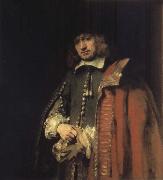 REMBRANDT Harmenszoon van Rijn Portrait of Jan Six oil painting artist